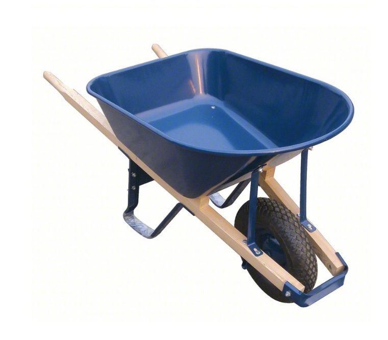 Steel Wheelbarrow 6 cu ft
